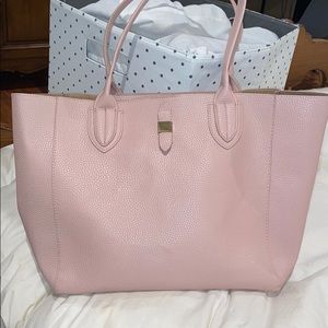 Blush pink tote